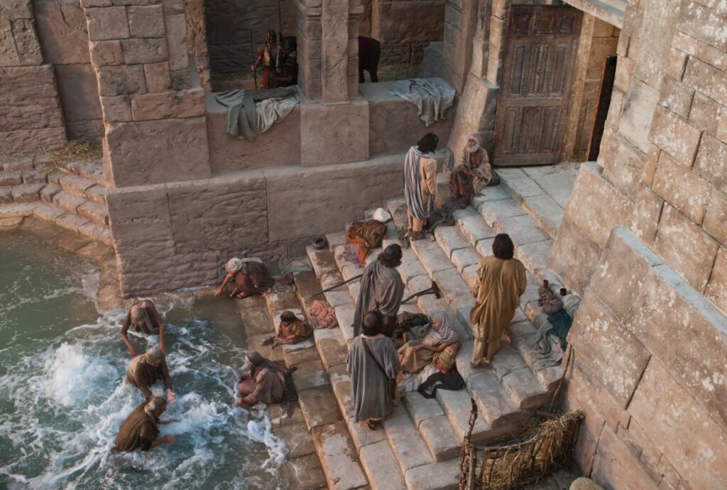 The sick would wait for the waters to stir to get a chance to be healed