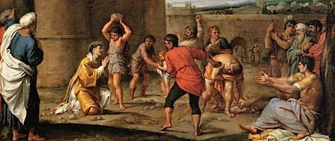 The stoning of Stephen