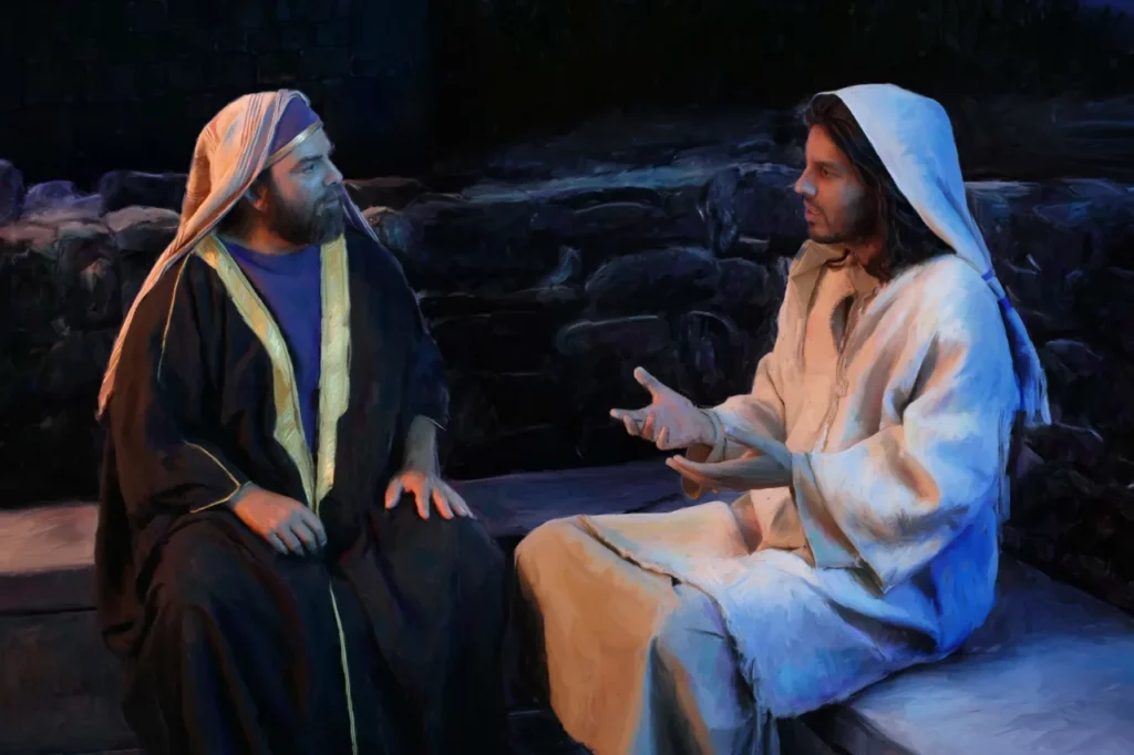 Jesus told Nicodemus, "You must be born again."
